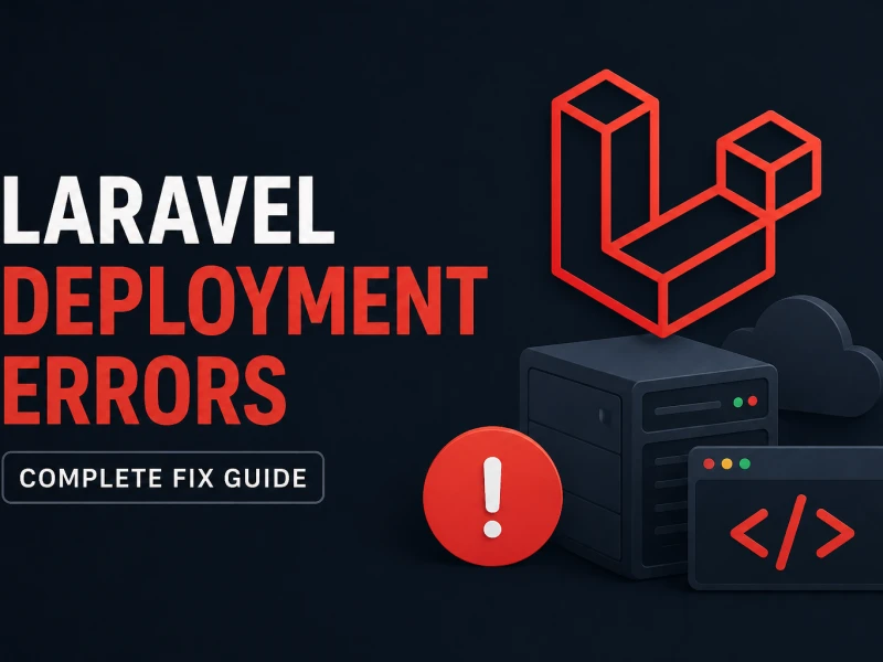 laravel deployment errors fix guide